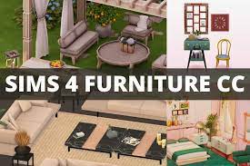 Sims 4 furniture CC